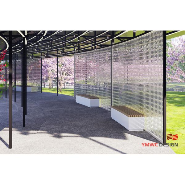 Customization Size Modern Style Pergola in Emberwind Theme for Garden Decoration