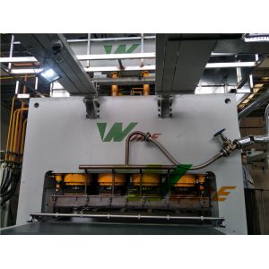 Automatic Short Cycle Lamination Line , MDF / HDF / PB Board Laminate Machine