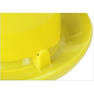 Broiler 1.5kg Chicken Feed Pan For Poultry Feeding System