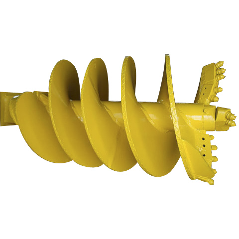 Double Start Double Flight Conical Rock Auger