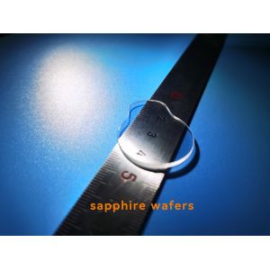 Monocrystalline Synthetic Sapphire Optical Windows Glass DSP Customized