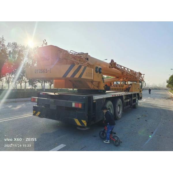 Quality Chinese Truck Crane 25ton Zoomlion San Y Qy25K5 Qy25D Hoist Cranes with 4 Shafts wholesale