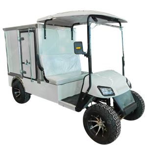 CE Approved 2 Seaters 48V High-Speed Golf Buggy Electric Cart with Cargo Box