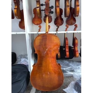 china factory cello Wholesale Handmade Advanced Flamed Cello (CH100H) Spruce