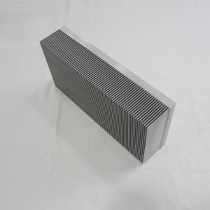 0.02mm Flatness Aluminum Skived Fin Heat Sink With Bonded Fin Clean