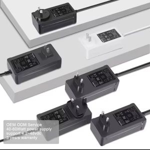 RoHS Certified Ac To Dc Wall Charger Portable 2000mA Output Current Customised