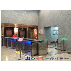 ZK Access Optical Swing Gate Turnstile / Controlled Access Flap Berrier System