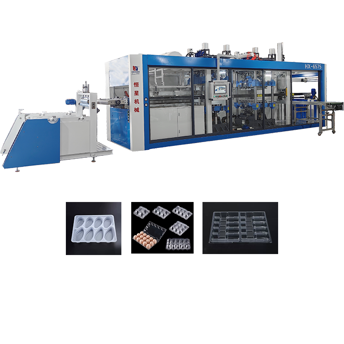 China Pressure Thermoforming Machine with 0.15-2.0mm Applicable Thickness 120 KW Rated Power and Simple Operation for Efficient Production on sale