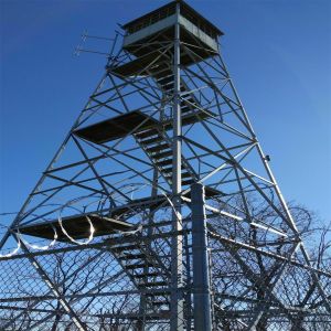 Buy cheap Hot Dipped Galvanized 120ft Forest Fire Guard Tower Forecast Lookout Tower from wholesalers