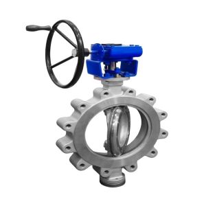 High Temperature Steam Thermal Oil Butterfly Valve with WCB Body and Manual