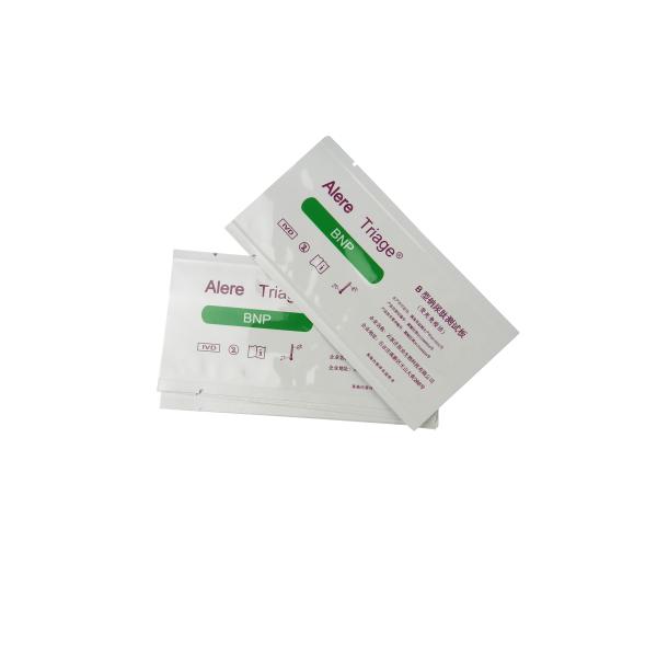 Medical Testing Reagent Packaging Aluminum Foil Ziplockk Bag 3 Side Seal Sachet
