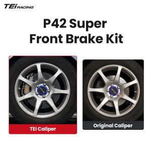 TEI P42 Super Racing 4 Pot Racing Caliper Big Brake Kit for Honda Civic EK4 EK9
