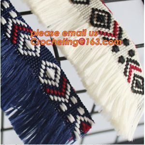 Polyester Yarn Tassel Fringe Trim for Curtain/Pillow Trimming of Home Textile