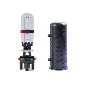 96 Core Dome Type 4 Port Fiber Optic Splice Closure Ip68 Fiber Enclosure Outdoor