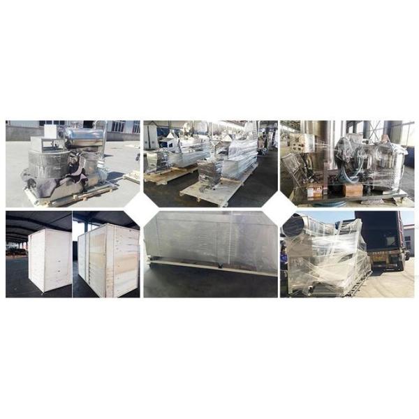 Sus NSK Bearings Breakfast Cereal Production Line Making Corn Flakes