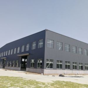 Prefab Steel Industrial Building with EPS Sandwich Panels