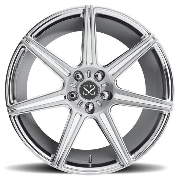 Hyper Silver Car Rims 21 inch Customized For Audi A7/ 21" Forged Alloy Wheels