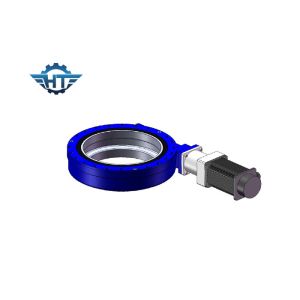 14 Inch Withstand Heavy Load Slewing Ring Drive With Hydraulic Motors For Truck Mounted Cranes