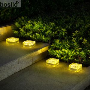 IP65 Waterproof Crystal Solar Garden Lights ODM With Warm Light