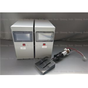2000 W Ultrasonic Welding System For 3 Ply Disposable Flu Prevention Mask