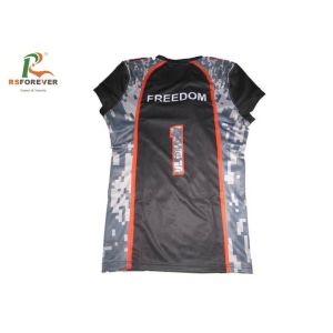 Polyester Mesh Custom Camo Football Jerseys TeamWear Silk Screen Printing