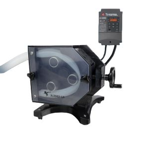 China JL350J-1A 220V AC 30liter/min external control industrial material chemical feeding hose peristaltic  pump on sale