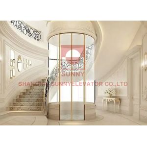 Home Usage 250kg Elegant Luxury Private Residential Home Elevators