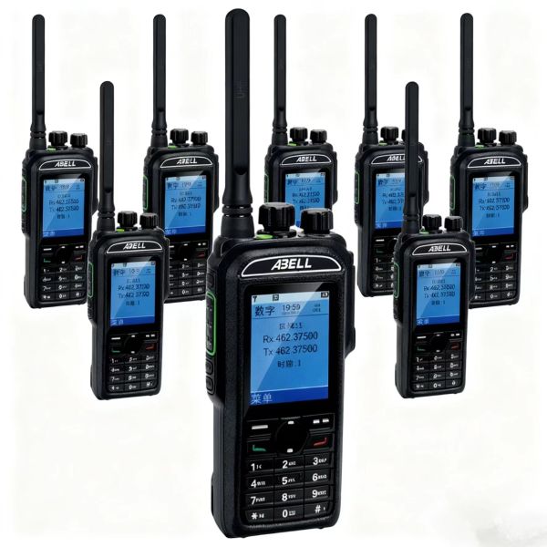 ABELL A780T Emergency Alarm DMR Digital Analog Walkie Talkie IP67 Waterproof Two