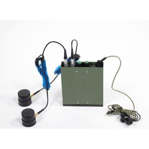 Stereo Wall Listening Device For Secret Spy On / Observation With Two Channels