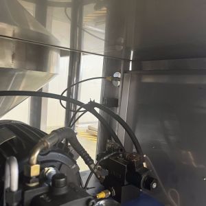 Customized Sausage Vertical Single Tube Hydraulic Enema Machine with Stainless