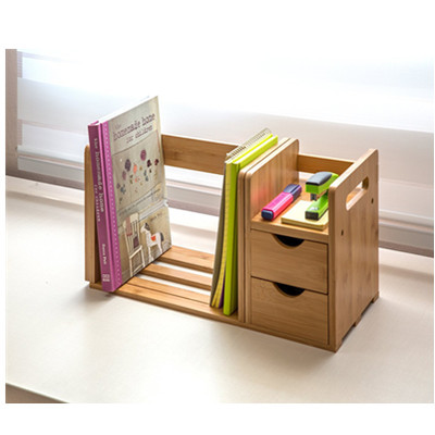 Quality multifunctional bamboo desk organizer packing boxes for office or home wholesale