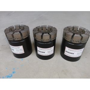 China HQ Impregnated Diamond Core Drill Bits Drilling Depth 1000 Meters And Beyond on sale