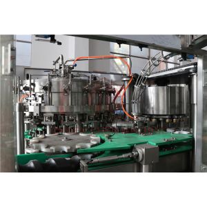 High Speed Beverage Can Filling Machine Soda Water Cup Filling And Sealing