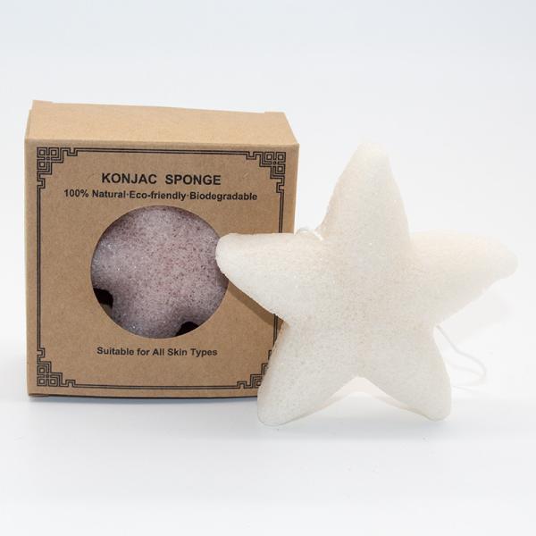 Quality PH Balanced Exfoliating Natural Face Cleansing Sponge For Problematic Skin wholesale