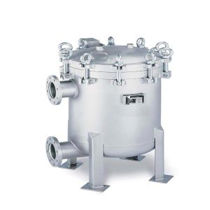 Stainless Steel Bag In Bag Out HEPA Filter Housing For 2-10bar Pressure