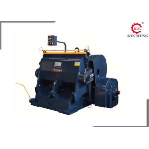 Cardboard Platen Die Cutting Creasing Machine / Cardboard Box Die Cutting