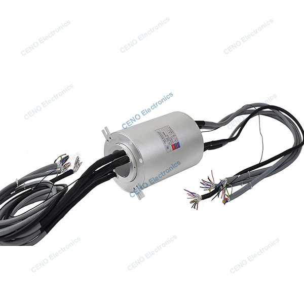 Quality Rotating Electrical Connector Slip Ring with Through Bore For Rotary Machines wholesale