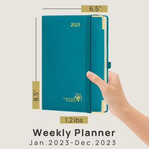 College Students Custom Academic Planner , 2023 2023 Weekly Monthly Planner