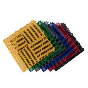 Anti - Static Interlocking Sports Mats Polypropylene Suspended Assembled