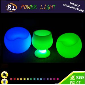 Rechargeable Colorful Illuminated LED Apple Chair