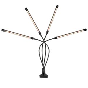 Aluminum Alloy IP20 3 Heads 54w Led Grow Panel Light