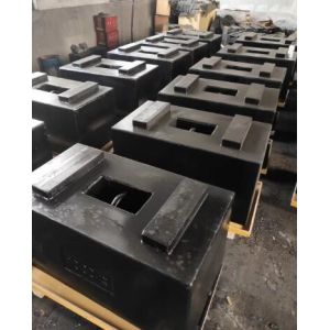 Hanging Industrial Test Weights , Certified Calibration Slotted Scale Weights