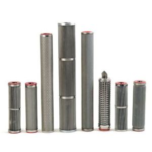 AISI 316 SS Woven Wire Mesh Sintered Mesh Cartridge Fit Industrial Filter