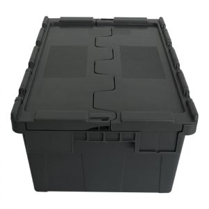 Tourtop Delivery Plastic Crate Customized Logo for Easy Logistic Storage and