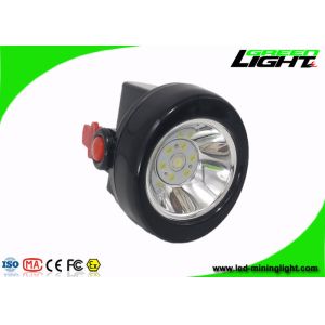 Cheap 2.8Ah Portable Cordless Led Mining Light 4000Lux Coal Miner Headlamp Cree Led 15hrs Working Time for sale