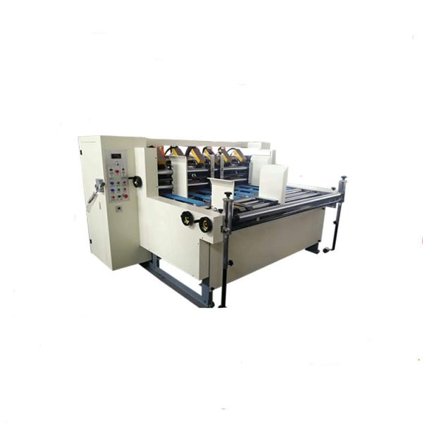 Quality Electric Adjust Thin Blade Slitter Scorer Machine 5 Knives 8 Crease wholesale