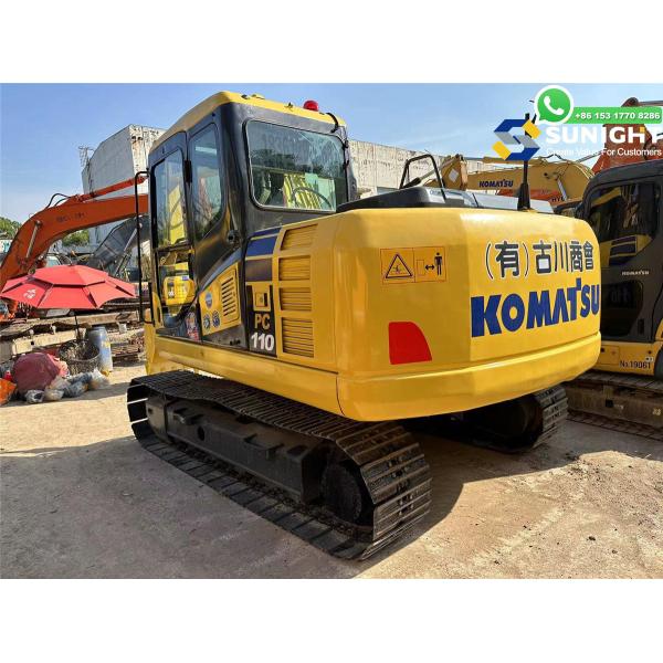 Komatsu PC110-8MO Large Excavator Diesel Excavator Rough Terrain Used Excavator
