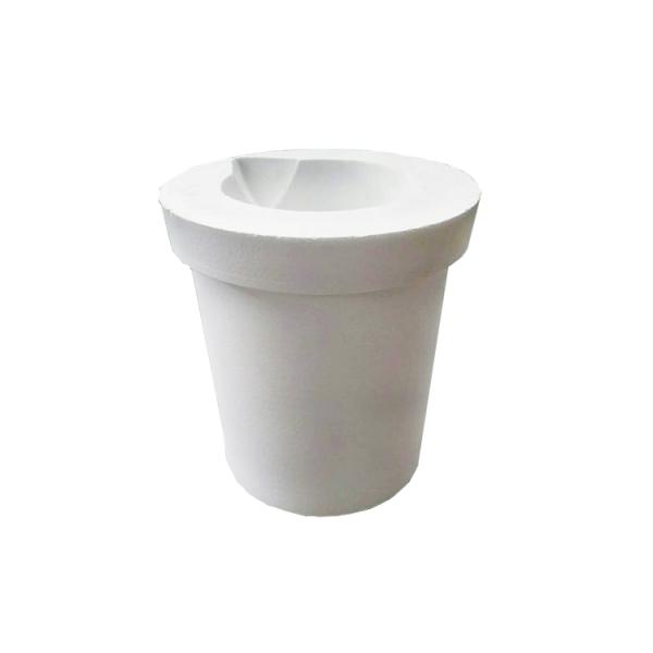 1kg 2kg 3kg High Purity Quartz Crucible For Melting Metals