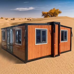 Cheap Expandable Prefab Homes with Internal Dimensions L5460×W4640×H2240mm 2 KN/m2 Floor Loading and 12KW Power Consumption for sale