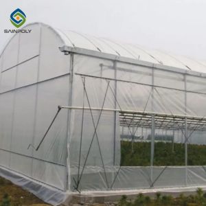Agricultural Polytunnel Polyethylene Plastic Sheeting Greenhouse Multi Span